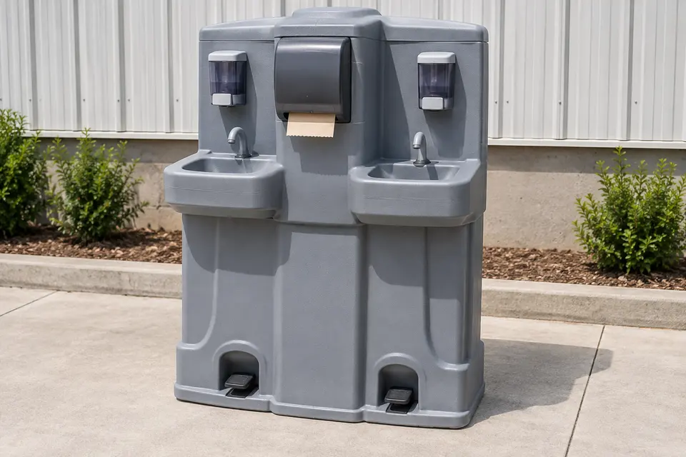 Portable rental equipment illustration for this local planning guide